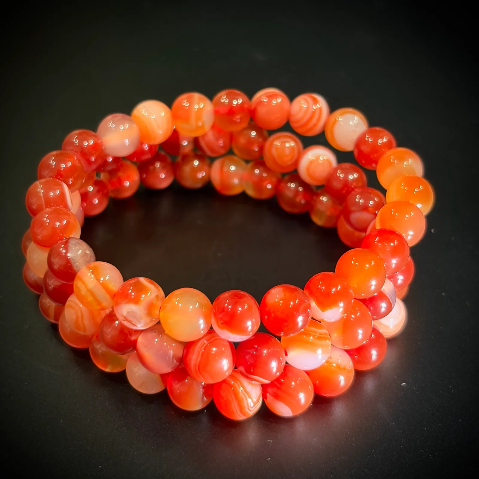 Carnelian Agate Radiant Bracelet - View 1